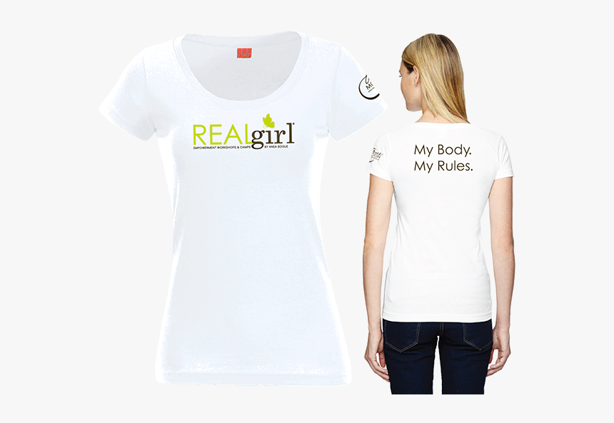 Realgirl T-shirt - Girl, HD Png Download, Free Download