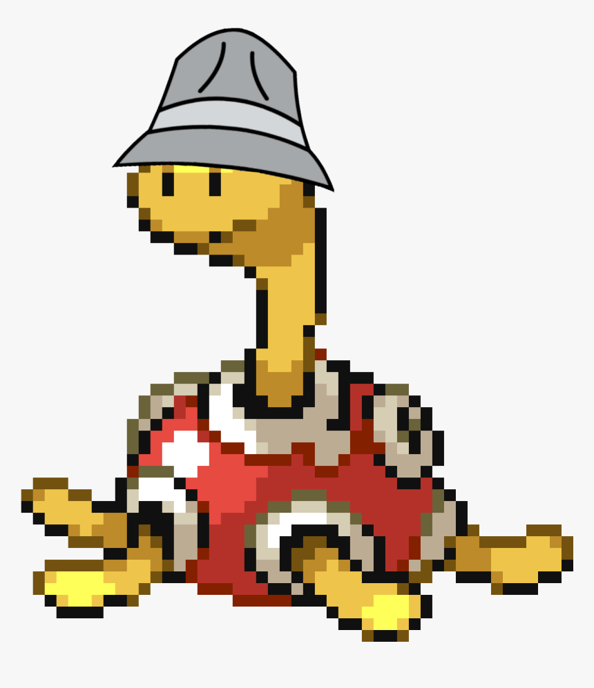 Shuckle Shiny Pixel Art, HD Png Download, Free Download