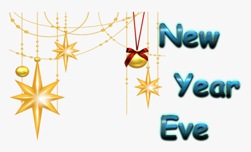 New Year Eve Png Free Pic - Christmas Star Png Transparent Background, Png Download, Free Download