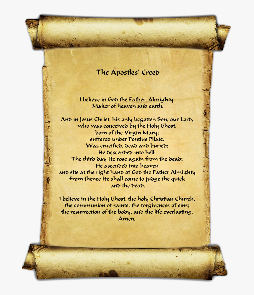 Apostles Creed Christian, HD Png Download, Free Download