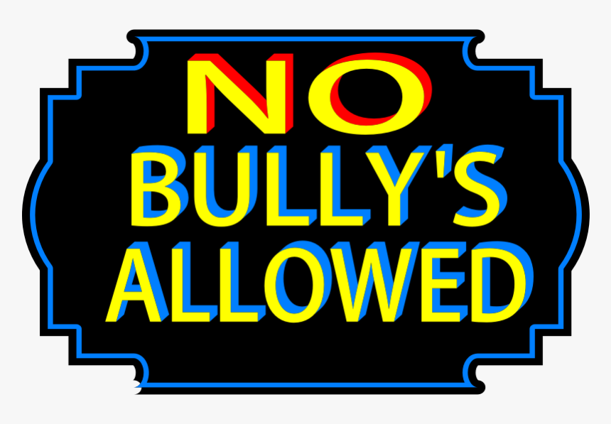 No Bullies Allowed - Illustration, HD Png Download, Free Download