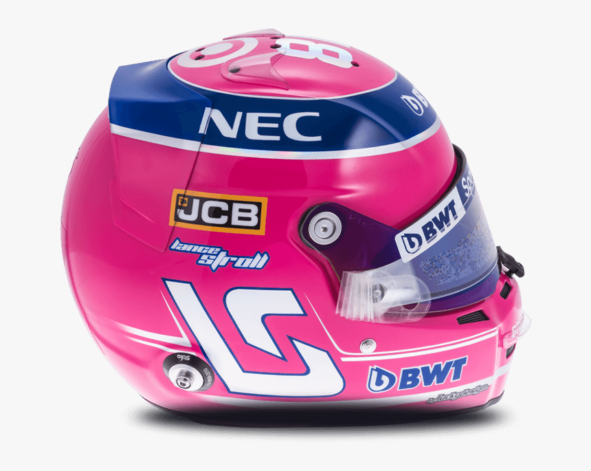 Lance Stroll Helmet Png 2019, Transparent Png, Free Download