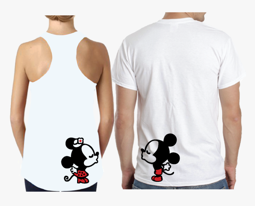 Minnie Mouse Mickey Mouse T Shirt The Walt Disney Company - Mickey Mouse T Shirts Back, HD Png Download, Free Download