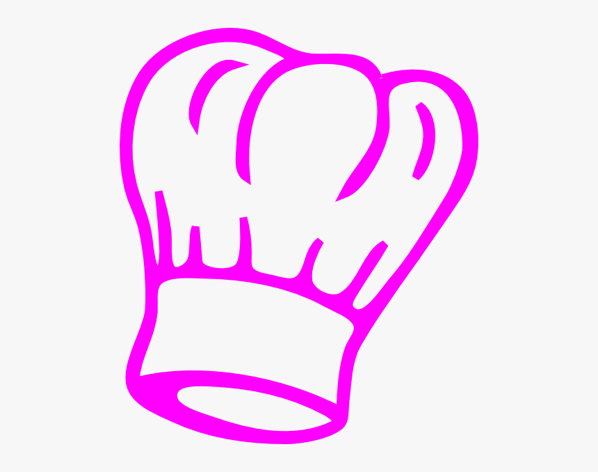 Pink Chef Hat Svg Clip Arts - Chefs Hat Clipart Png, Transparent Png, Free Download