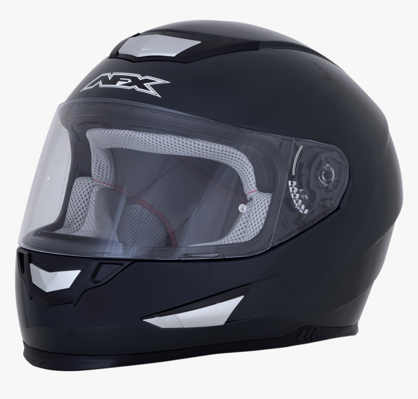Afx Fx99 Black Magnetic Unisex Full Face Motorcycle - Motorcycle Helmet, HD Png Download, Free Download