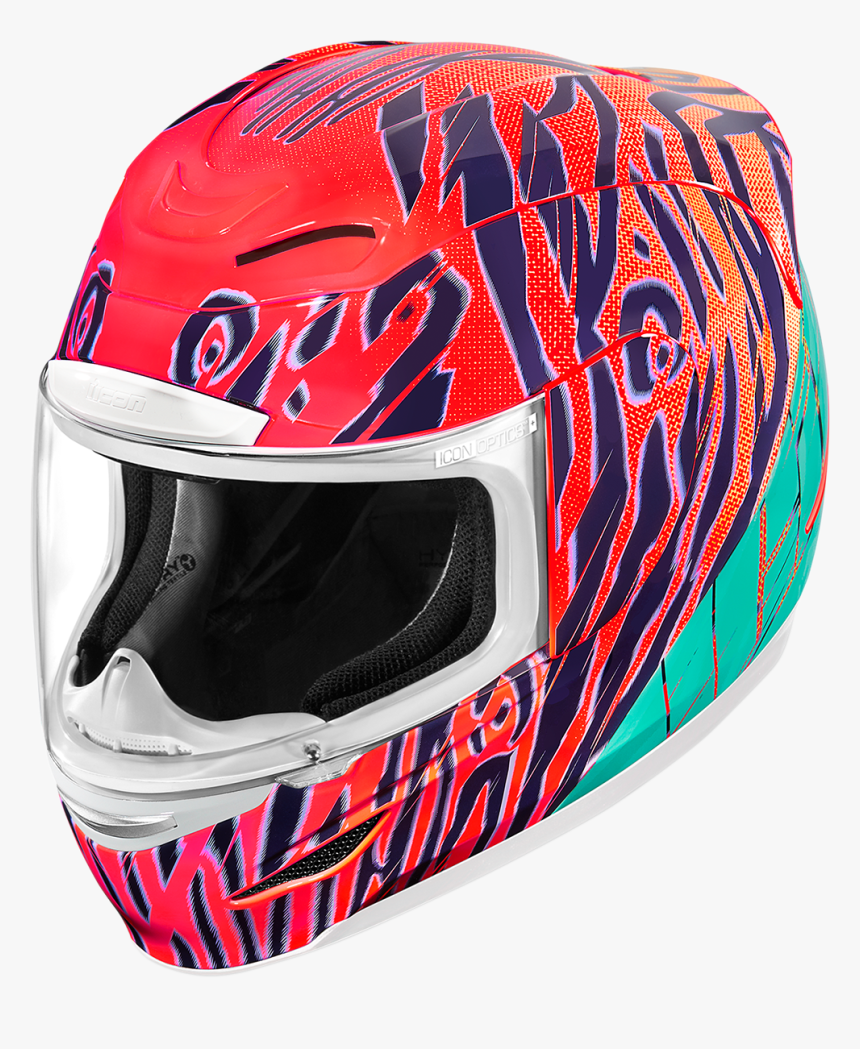 Icon Airmada Wildchild Unisex Fullface Motorcycle Riding - Icon Airmada Wild Child, HD Png Download, Free Download