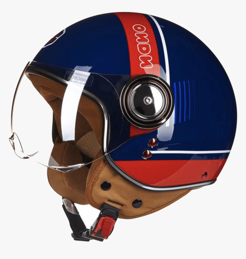Retro 3 4 Moto Helmet, HD Png Download, Free Download