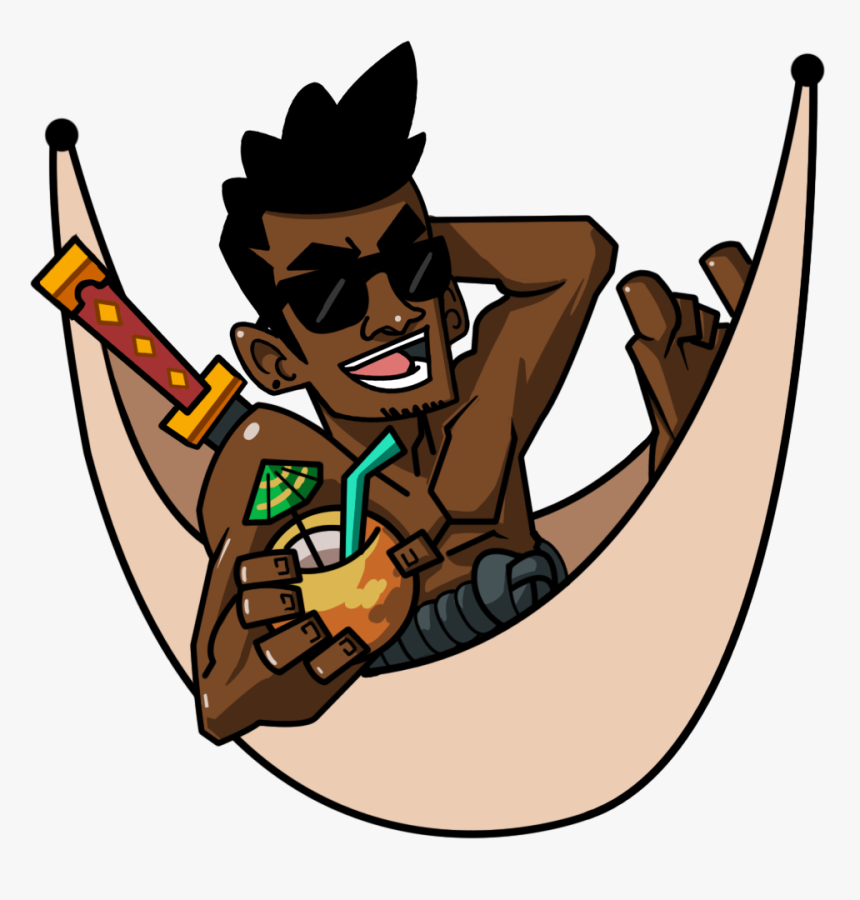 Yasuke Is Available For Download In The Facebook Sticker - Cartoon, HD Png Download, Free Download