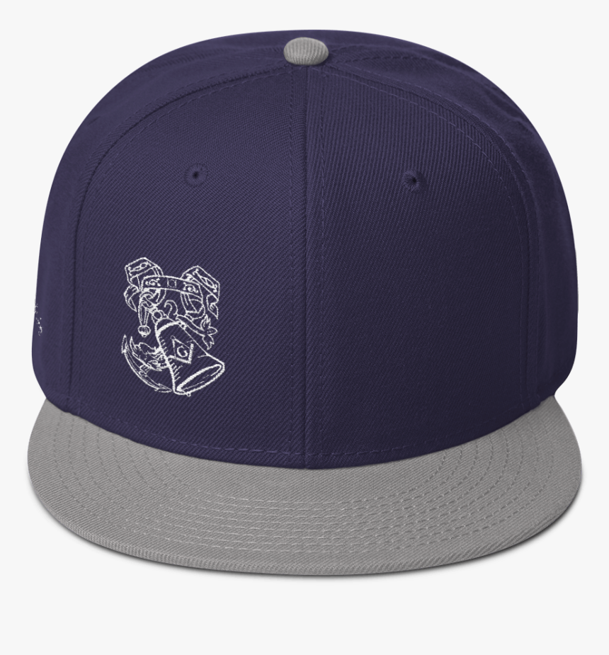 Anchor Bell Snapback Cap - Baseball Cap, HD Png Download, Free Download