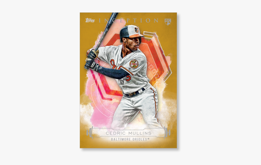 Cedric Mullins 2019 Inception Baseball Poster Gold - College Baseball, HD Png Download, Free Download