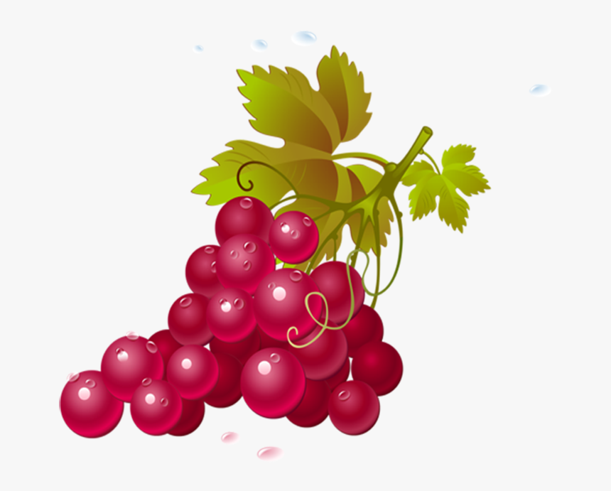 Fruits Png Image - Red Grapes Clipart Png, Transparent Png, Free Download