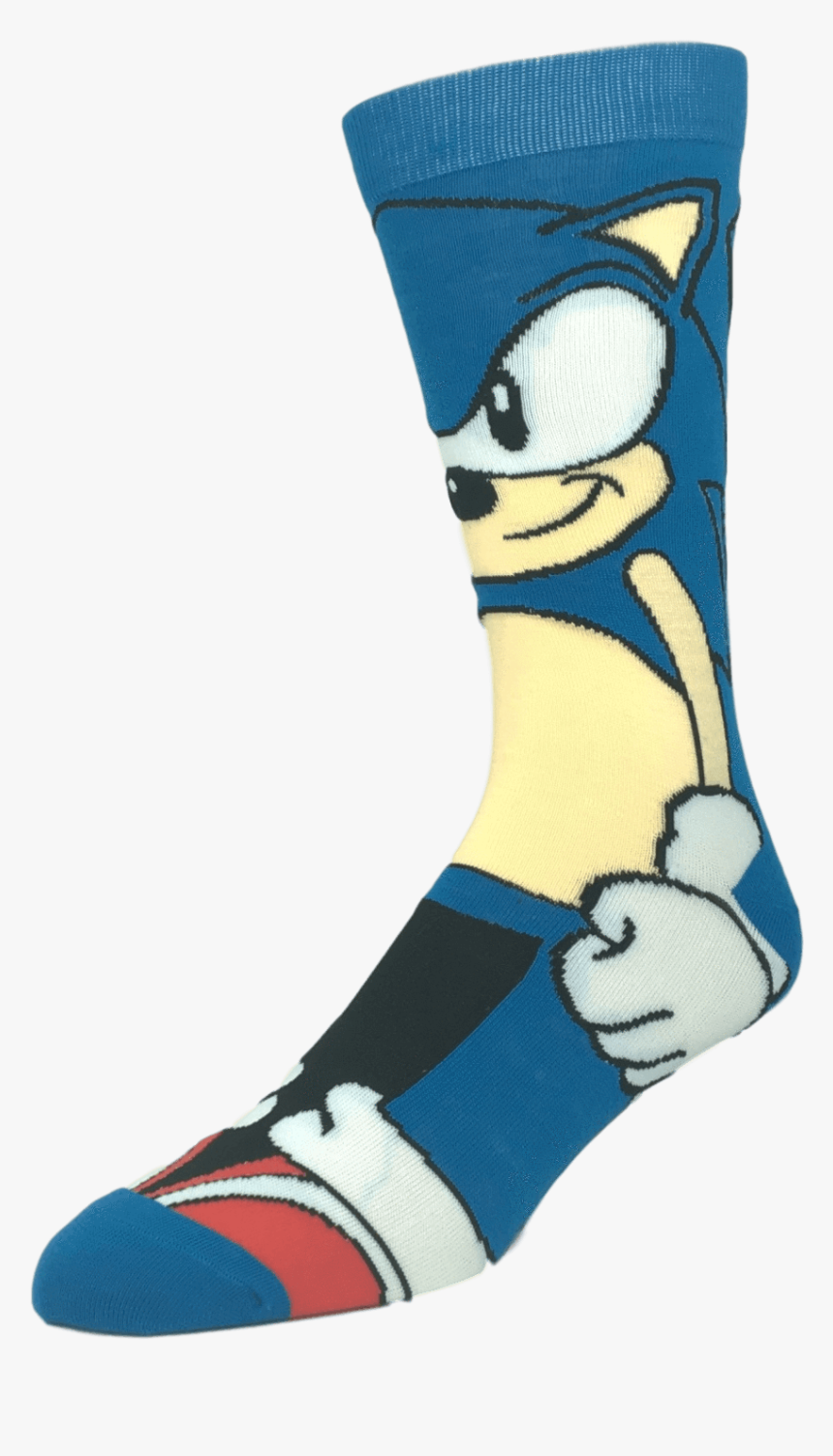 Sega Sonic 360 Socks"
 Class= - Sock, HD Png Download, Free Download