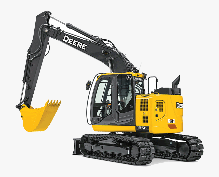 John Deere Excavators Clipart, HD Png Download, Free Download
