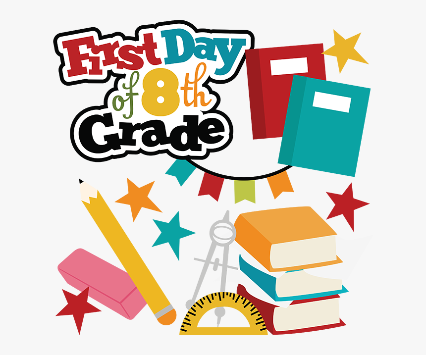 Clipart Fall 1st Day - First Day Of Grade 3, HD Png Download, Free Download