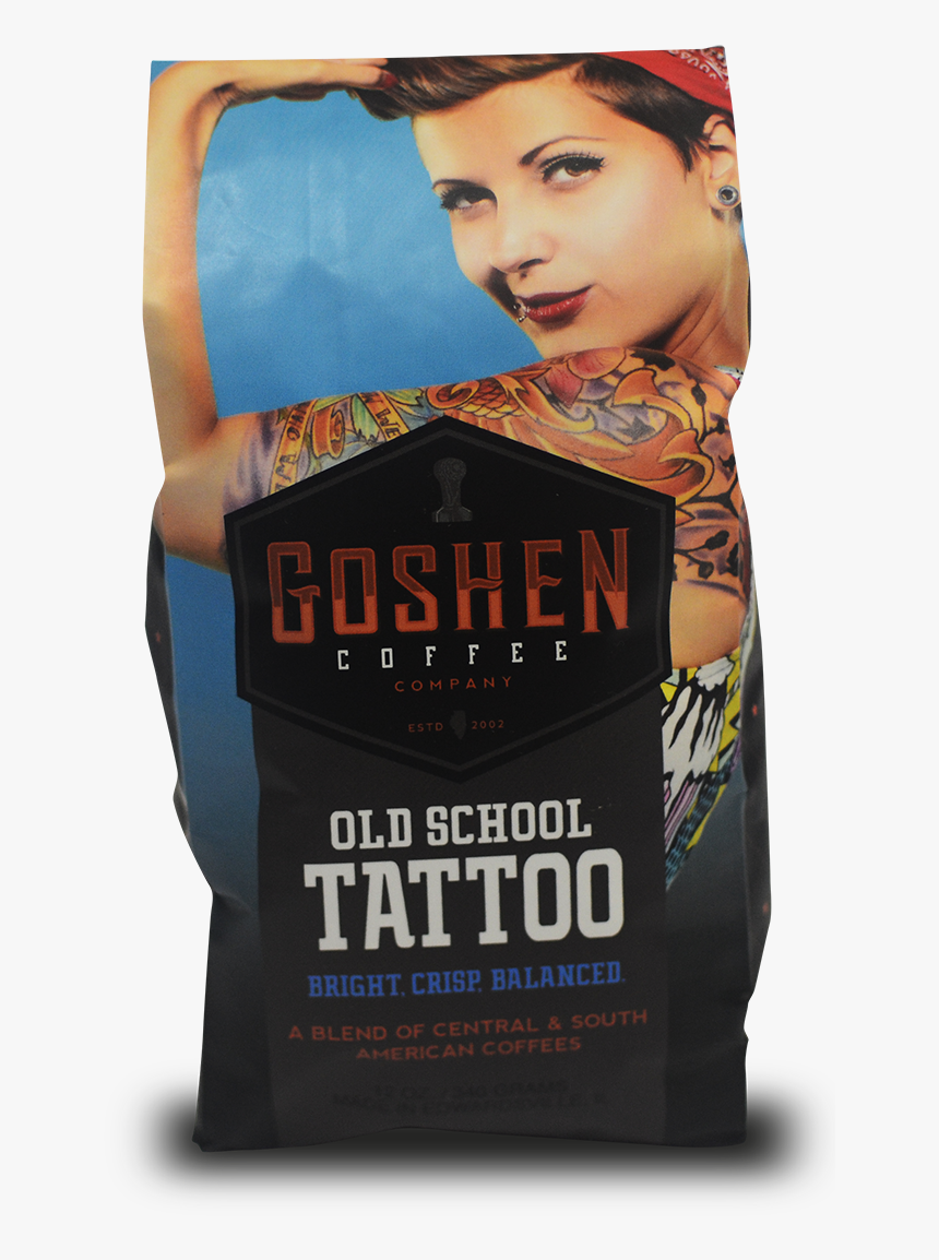 Old School Tattoo - Goshen Coffee Bona Fide, HD Png Download, Free Download