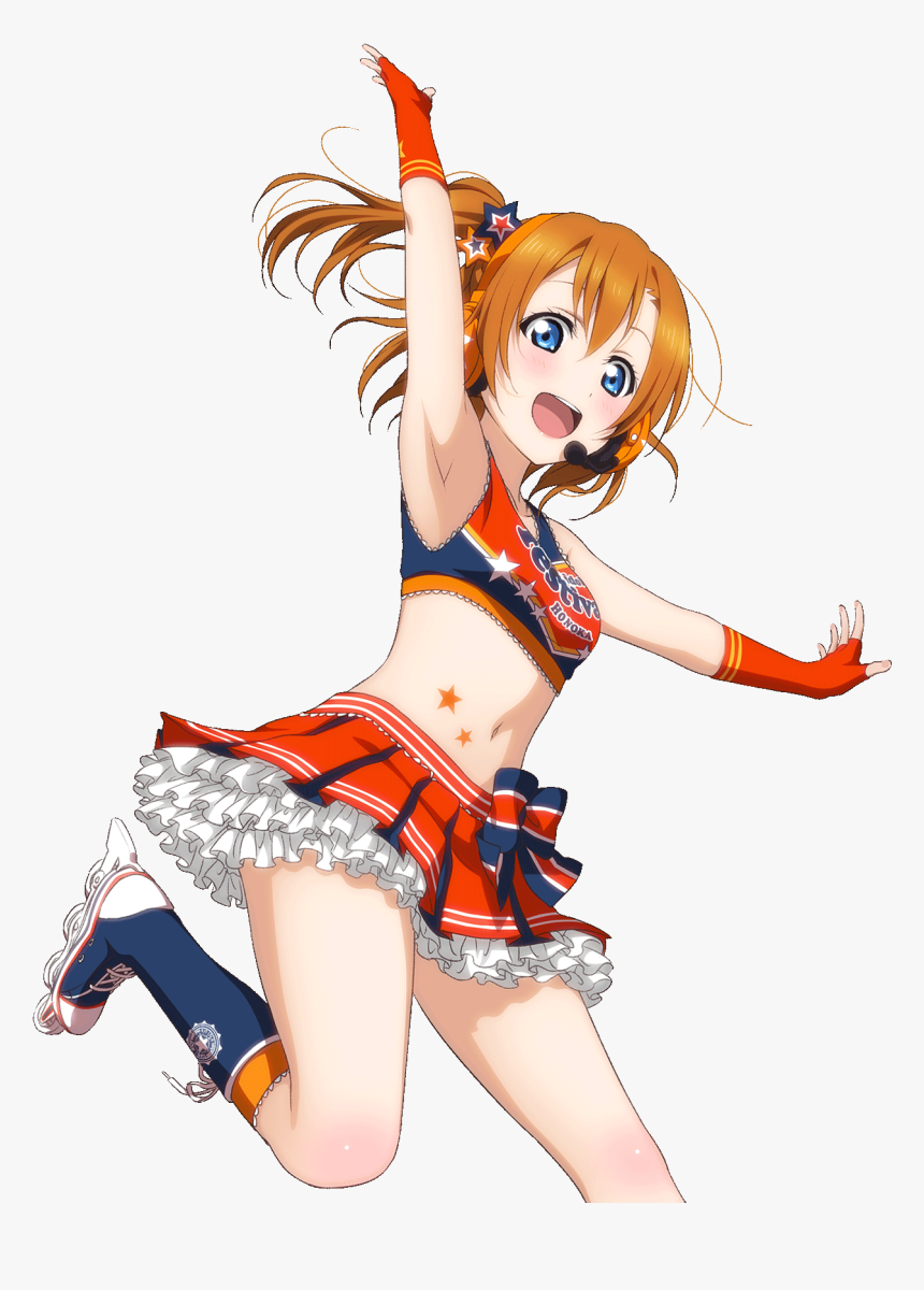 Love Live Cheerleader Honoka, HD Png Download, Free Download