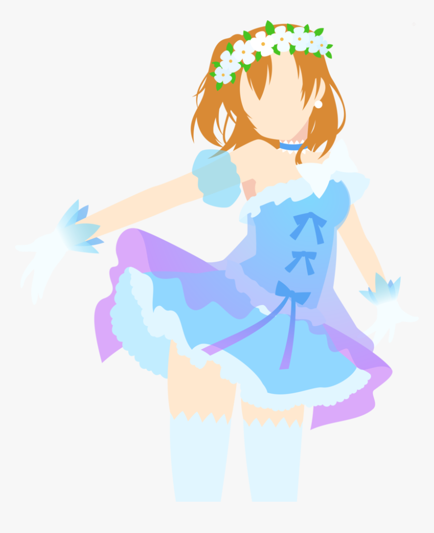 Love Live Kosaka Honoka - Illustration, HD Png Download, Free Download