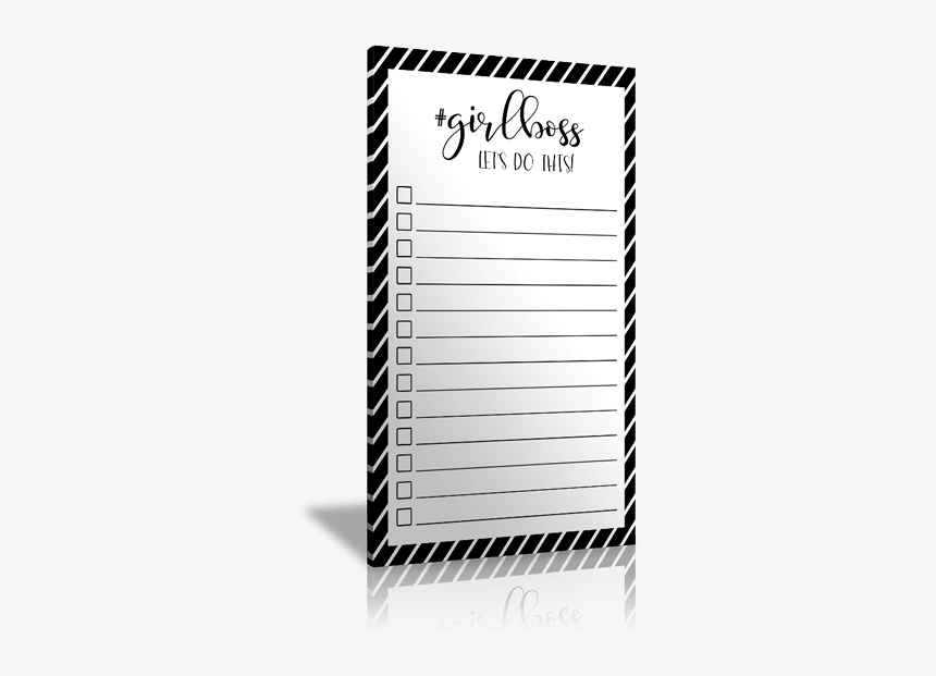 4” X 7” Custom Notepads - Calligraphy, HD Png Download, Free Download