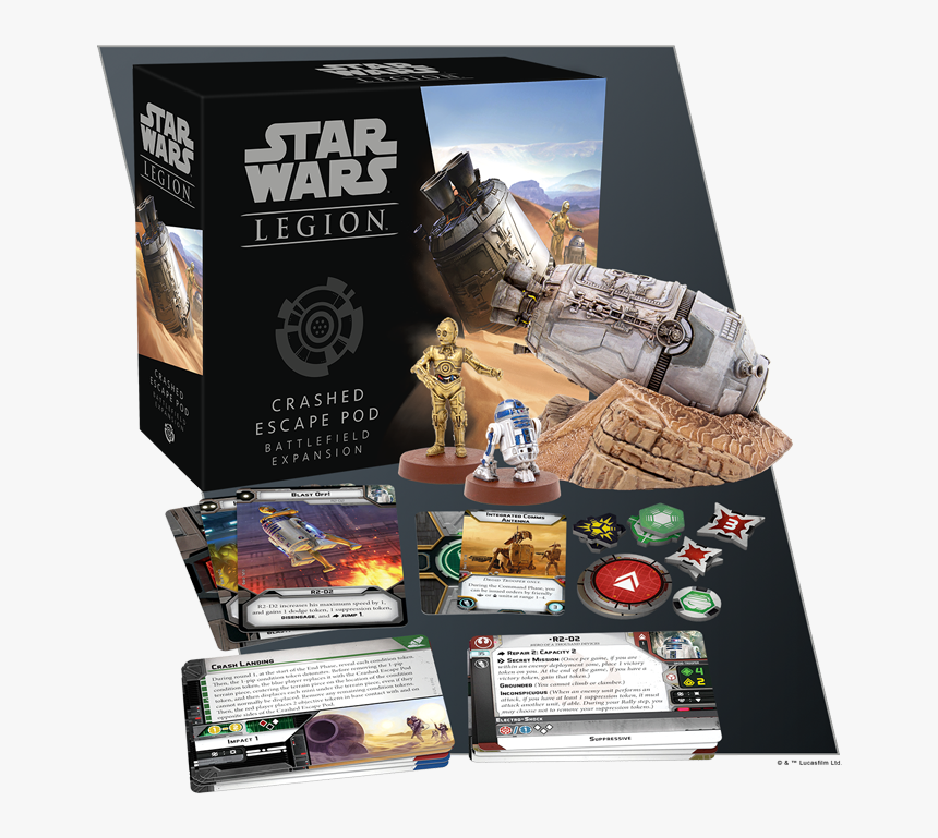 Star Wars Legion X 34 Landspeeder, HD Png Download, Free Download