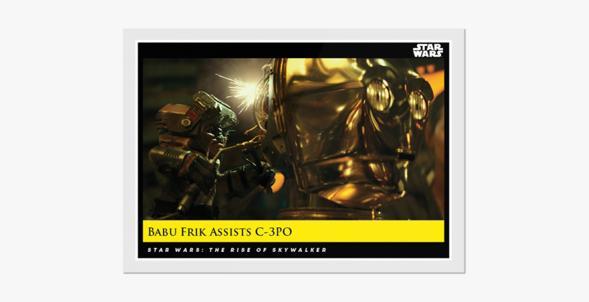Babu Frik Assists C 3po - Babu Frik Star Wars, HD Png Download, Free Download