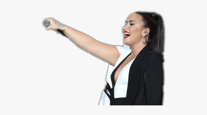 Smiling Demi Lovato Transparent Image - Girl, HD Png Download, Free Download