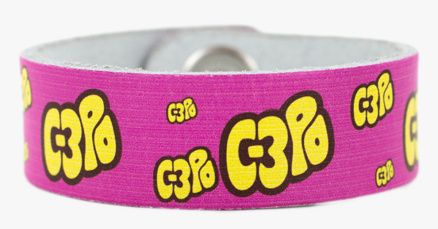 C 3po Graffiti Purple Bracelet"
				 Title="c 3po Graffiti - Bracelet, HD Png Download, Free Download