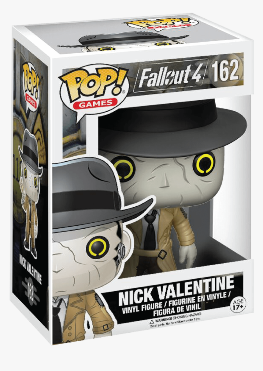 Nick Valentine Funko Pop, HD Png Download, Free Download