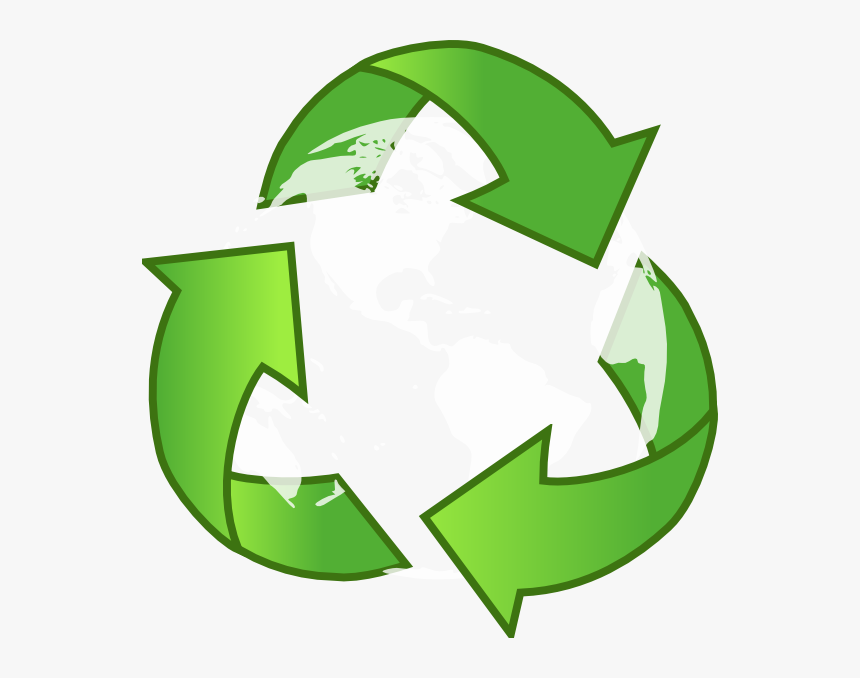 Recycle Earth Svg Clip Arts - Recycle Clip Art, HD Png Download, Free Download