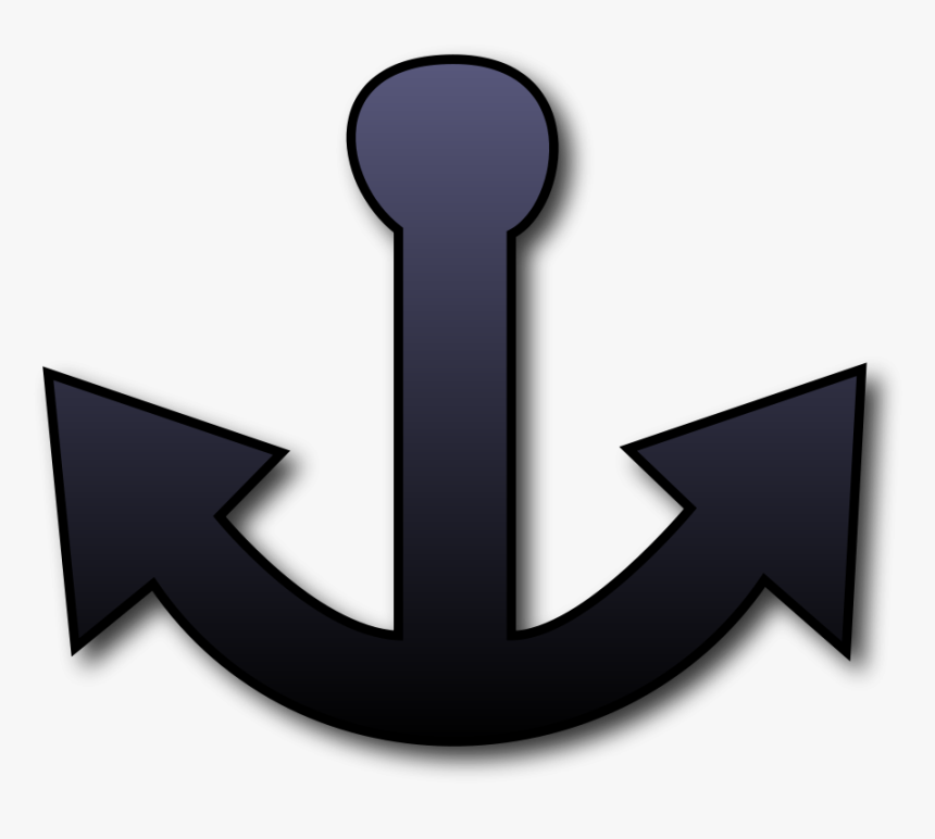Anchor Svg Clip Arts - Barco Nautica Png, Transparent Png, Free Download