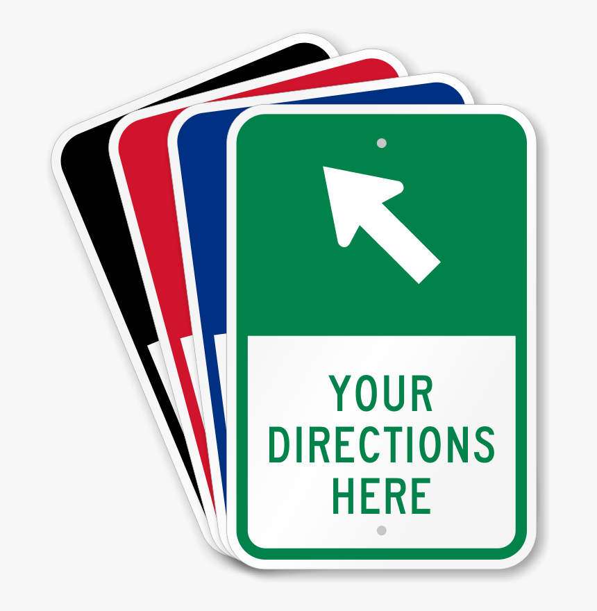 Directions Sign, HD Png Download, Free Download