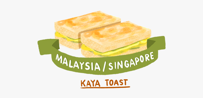 010c Kaya Toast - Kaya Toast Clipart, HD Png Download, Free Download