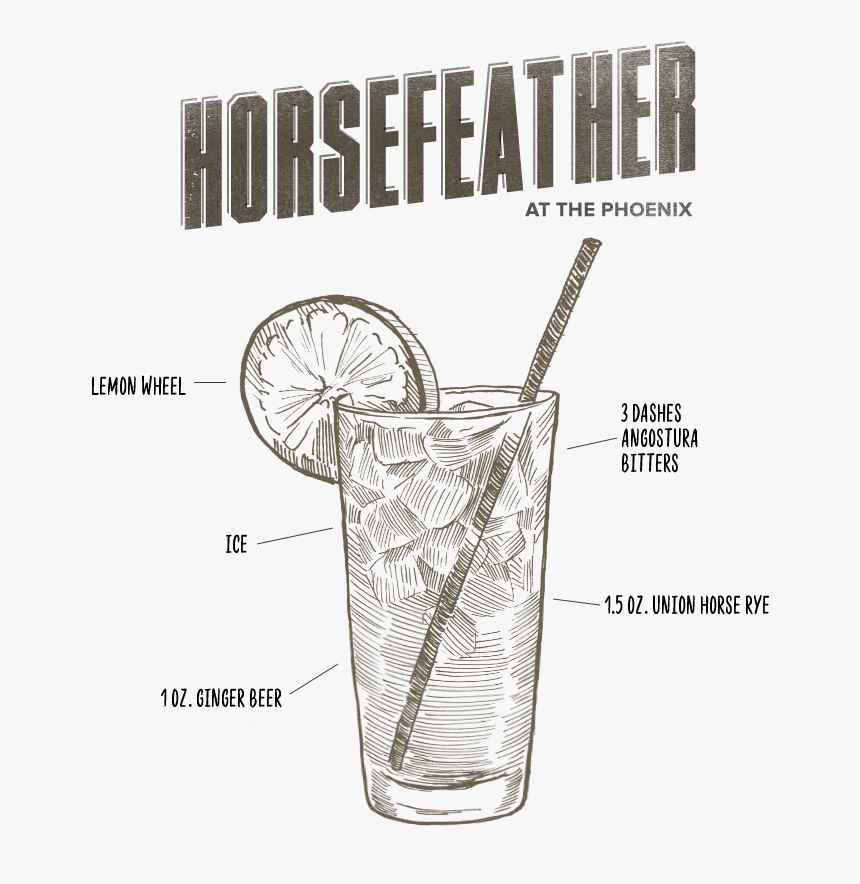 Horsefeather At The Phoenix - Cocktail, HD Png Download, Free Download