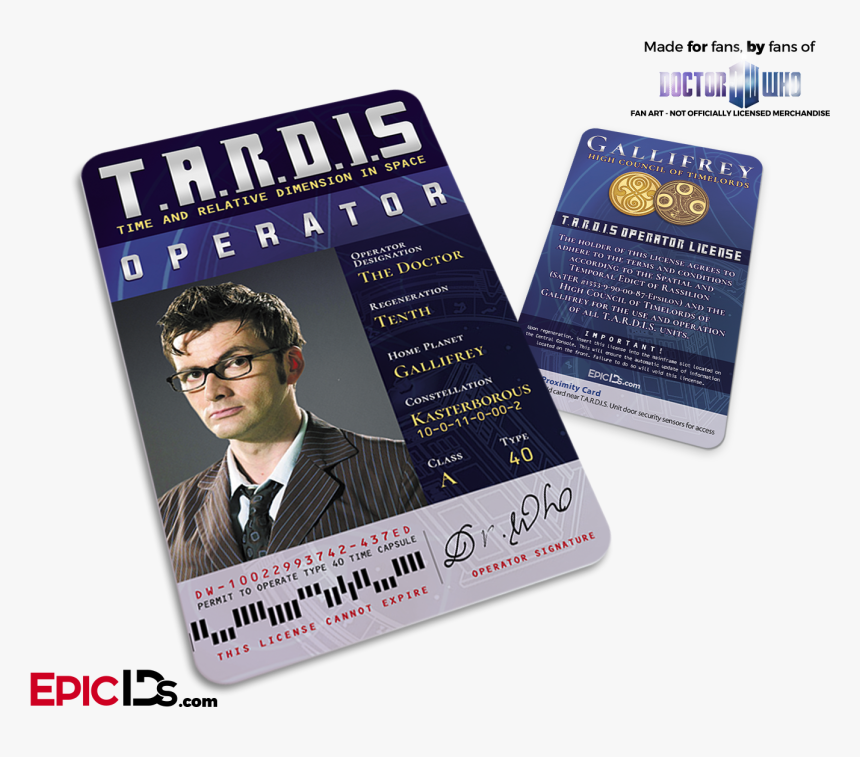 Tardis "doctor Who - Doctor Who David Tennant, HD Png Download, Free Download