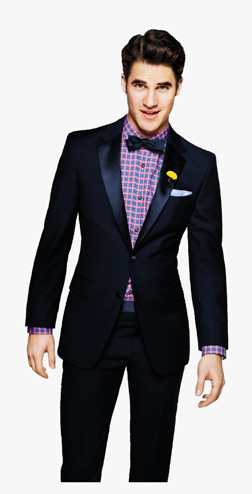 Tuxedo With Patterned Shirt, HD Png Download, Free Download