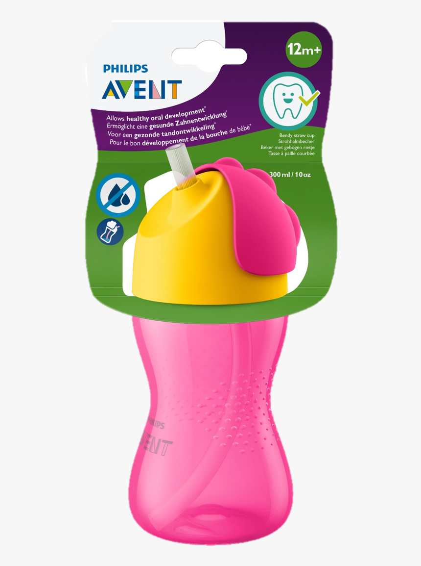 Bendy Straw Cup Avent, HD Png Download, Free Download