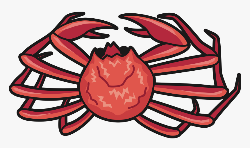 Decapoda,food,seafood - Snow Crab Clip Art, HD Png Download, Free Download