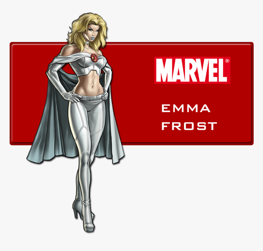 Marvel , Png Download - Emma Frost Xmen Cartoon, Transparent Png, Free Download