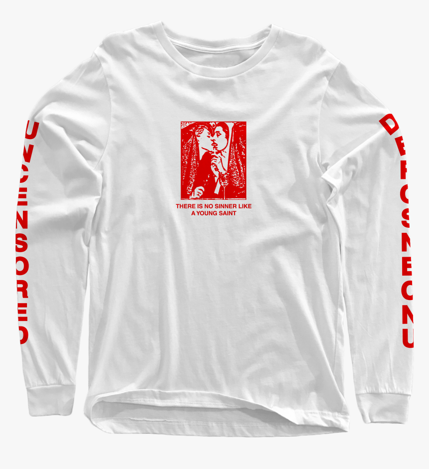 Image Of Sinning Saints - Lauv Chasing Fire Long Sleeve, HD Png Download, Free Download
