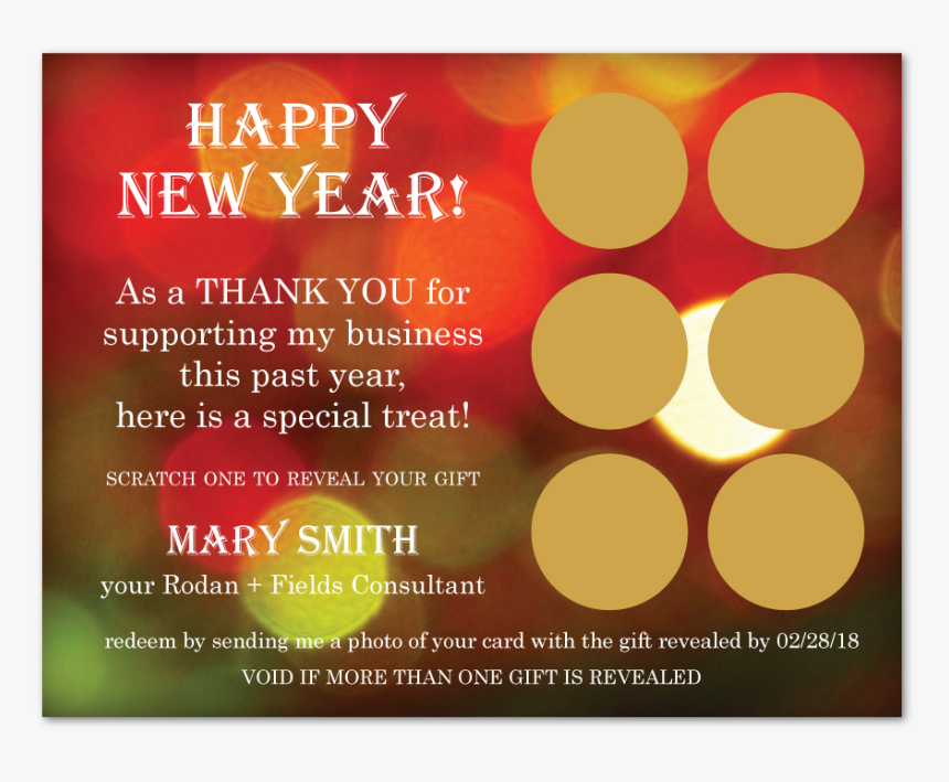 New Year Scratcher Gift - Wine Loft, HD Png Download, Free Download