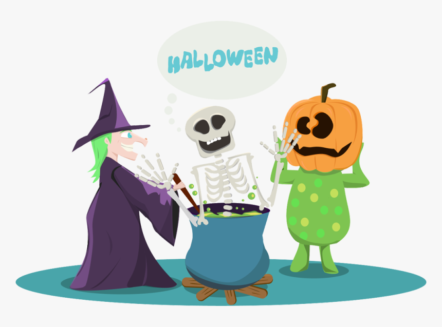 Witch Halloween Clipart, HD Png Download, Free Download