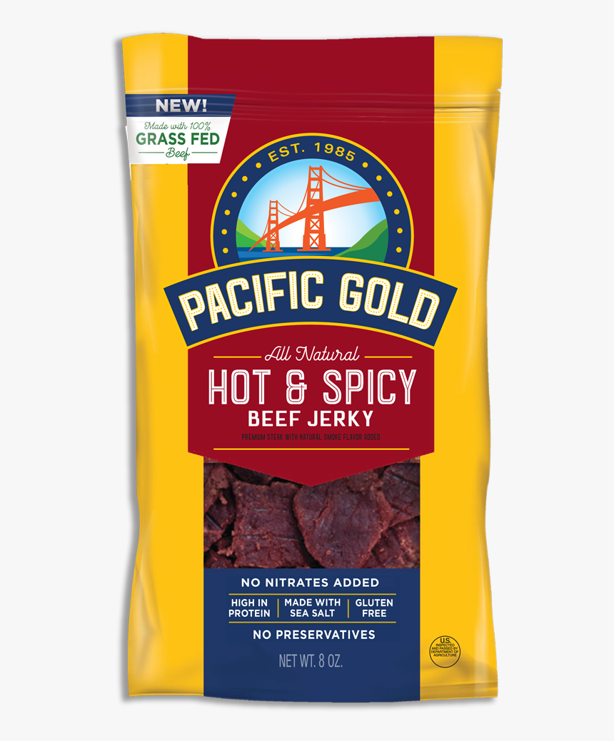 Costco-hot - Pacific Gold Original Beef Jerky, HD Png Download, Free Download