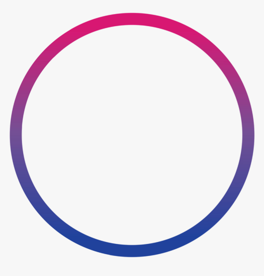 #bi #bisexual #bisexualflag #bisexualpride #bisexuality - Circle, HD Png Download, Free Download