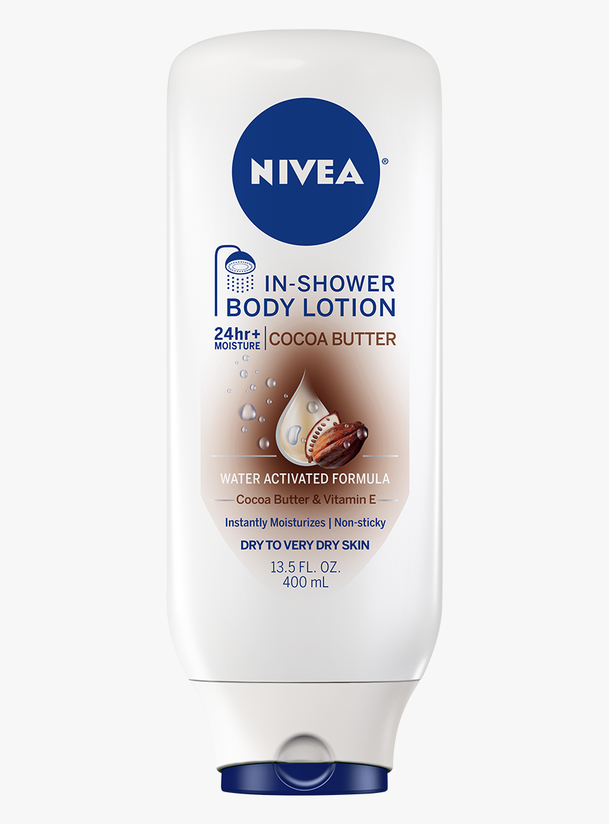 Nivea In Shower Body Lotion, HD Png Download, Free Download