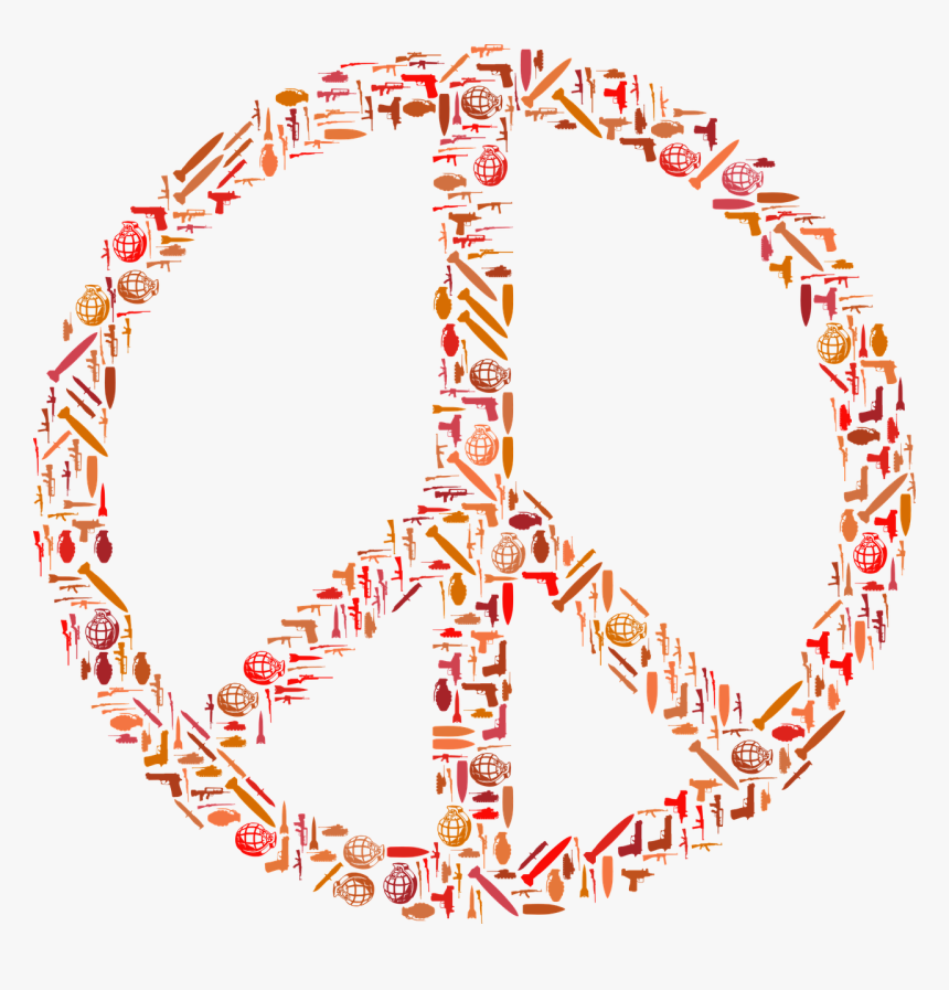 Peace Symbol Destroyed, HD Png Download, Free Download