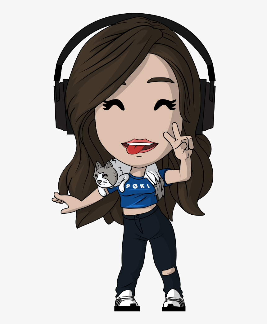 Pokimane Youtooz Png, Transparent Png, Free Download