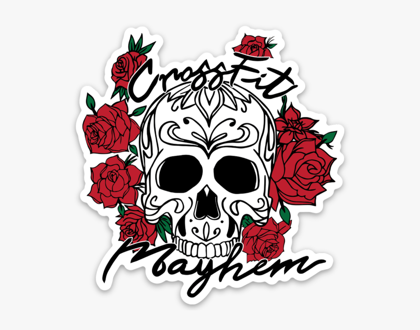 Crossfit Mayhem Shirt Skull, HD Png Download, Free Download