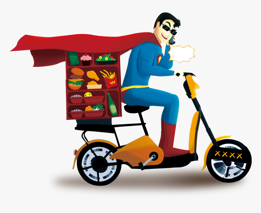 Transportation Clipart Trycycle - Superman Tricycle, HD Png Download, Free Download