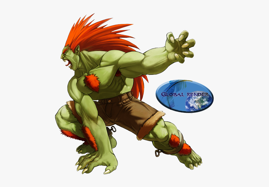 Blanka Street Fighter Png, Transparent Png, Free Download