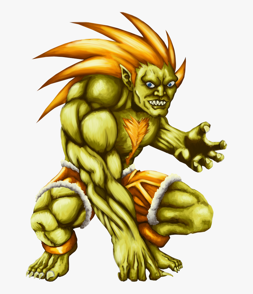 #blanka #brazil #braziliansuperhero - Blanka Street Fighter 2, HD Png Download, Free Download