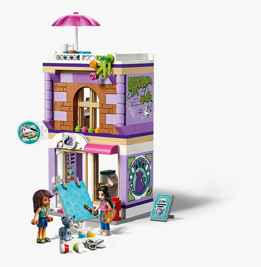 Image Of The Model - Lego Friends Building Instructions, HD Png Download, Free Download